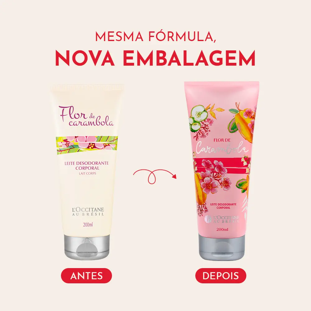 Leite Desodorante Corporal Flor de Carambola 200mL, ,  large image number 4